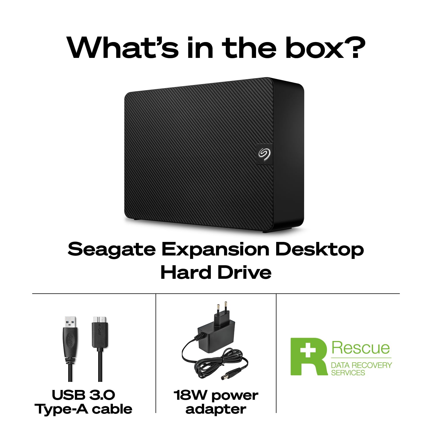 Amazon | Seagate Expansion デスクトップ 3.5インチ 【データ復旧 3年